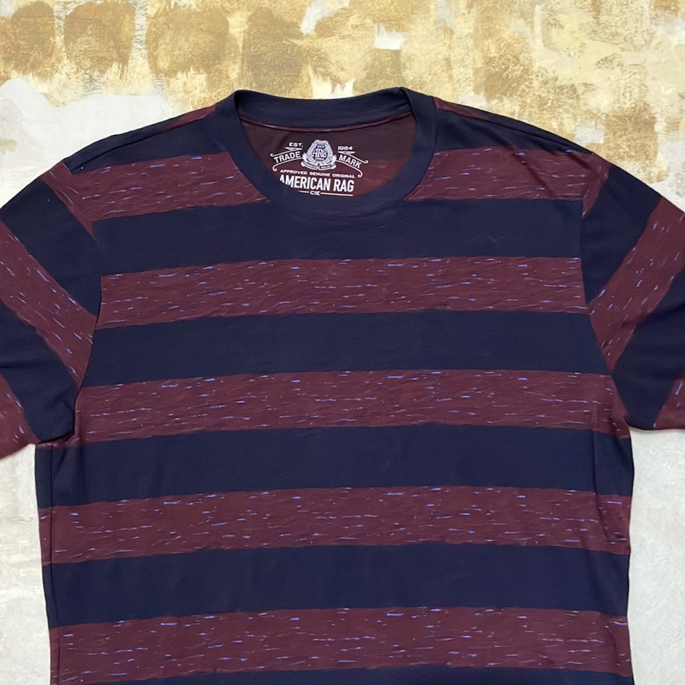NWOT American Rag short sleeve, striped T-shirt, size small